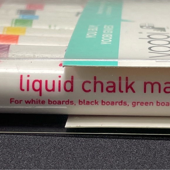 Yoobi Art Yoobi Liquid Chalk Markers 8pack Vibrant Colors For